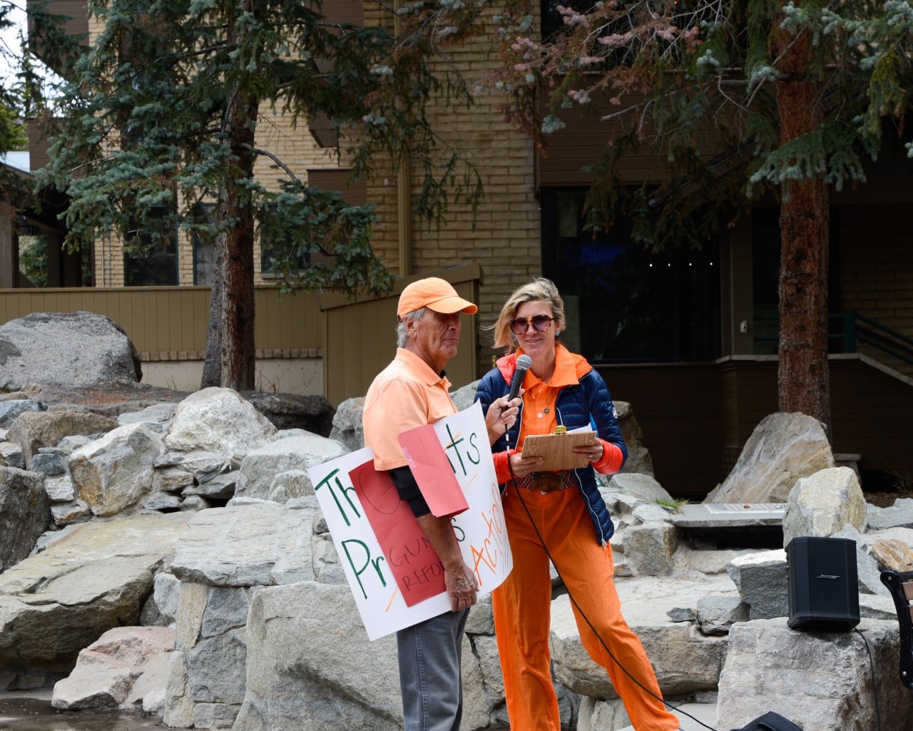 Moms march in Vail in support of gun reform Sunday, a day after six